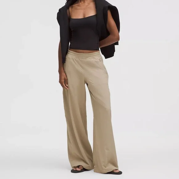 Swift Wide Leg Mid Rise Pant - Picture 2 of 8